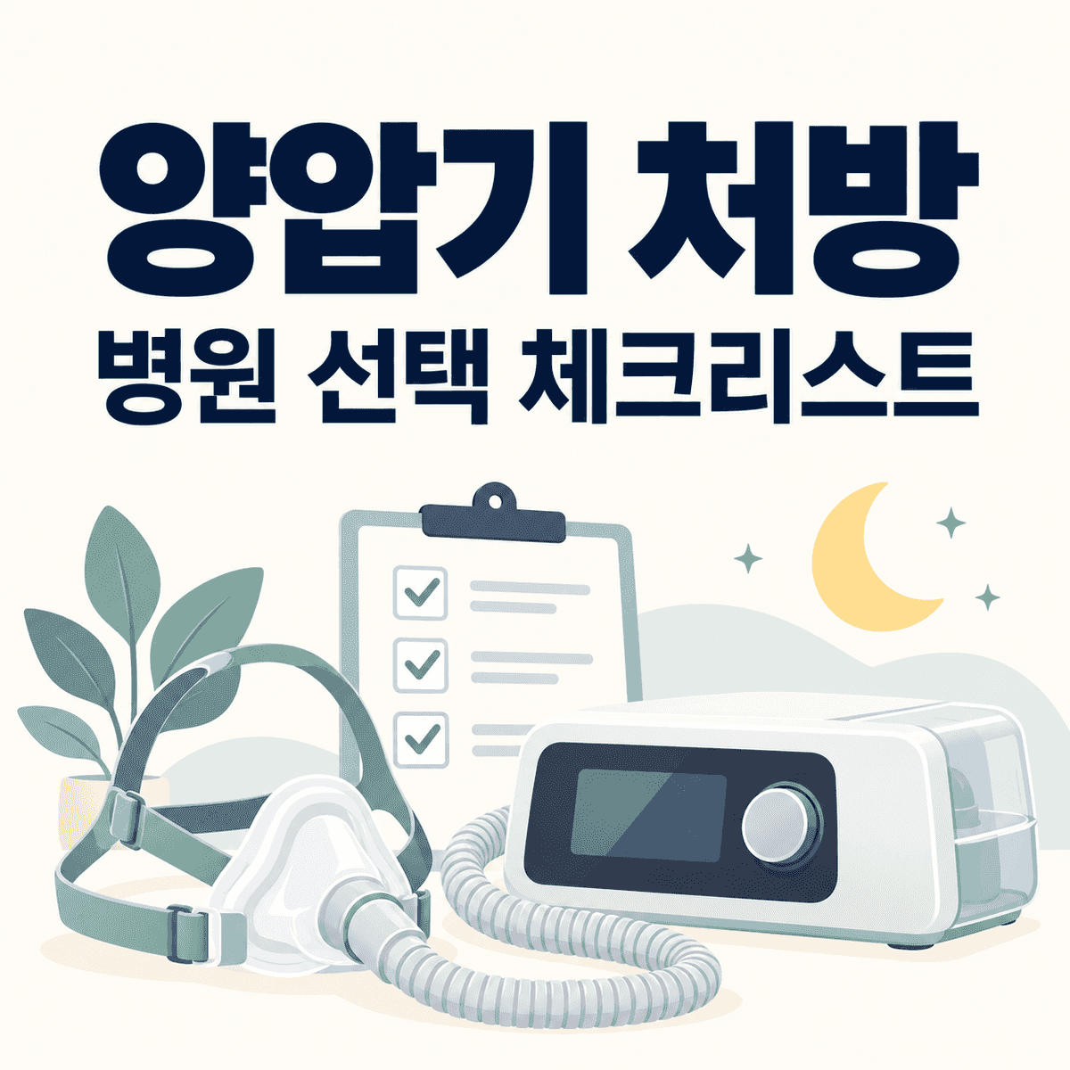 서울 이비인후과 양압기 처방 병원 선택 기준 핵심 정보 이미지
